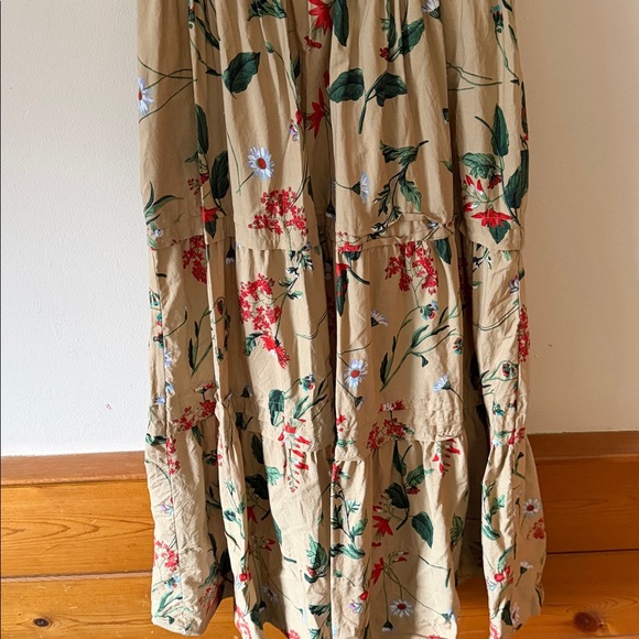 Anthropologie The Somerset Maxi Floral Dress Size L - Picture 5 of 8